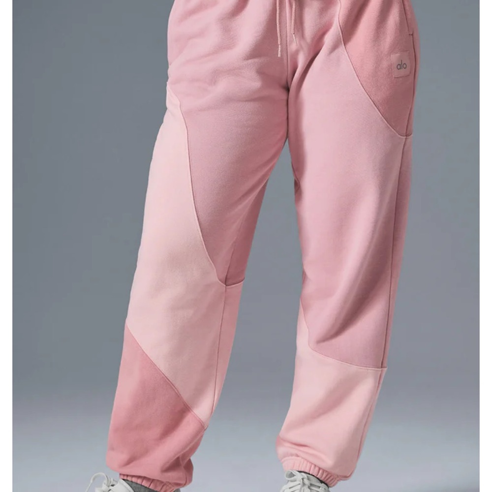 ALO Yoga Pink Track Pants